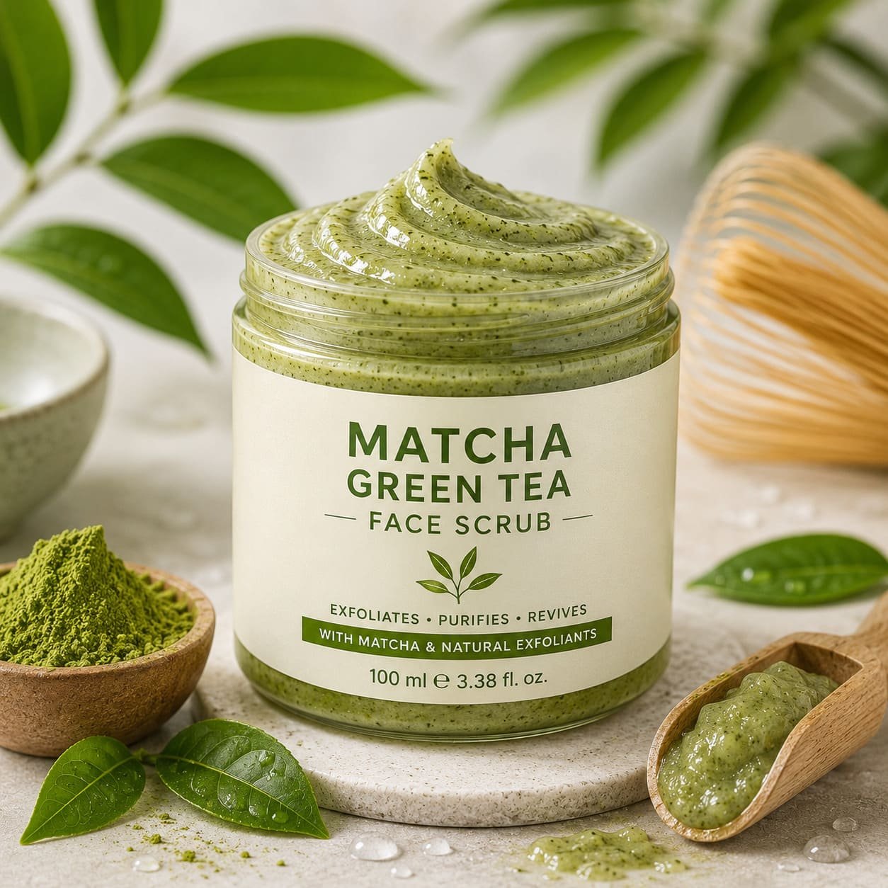 matcha green tea face scrub matcha green tea face scrub