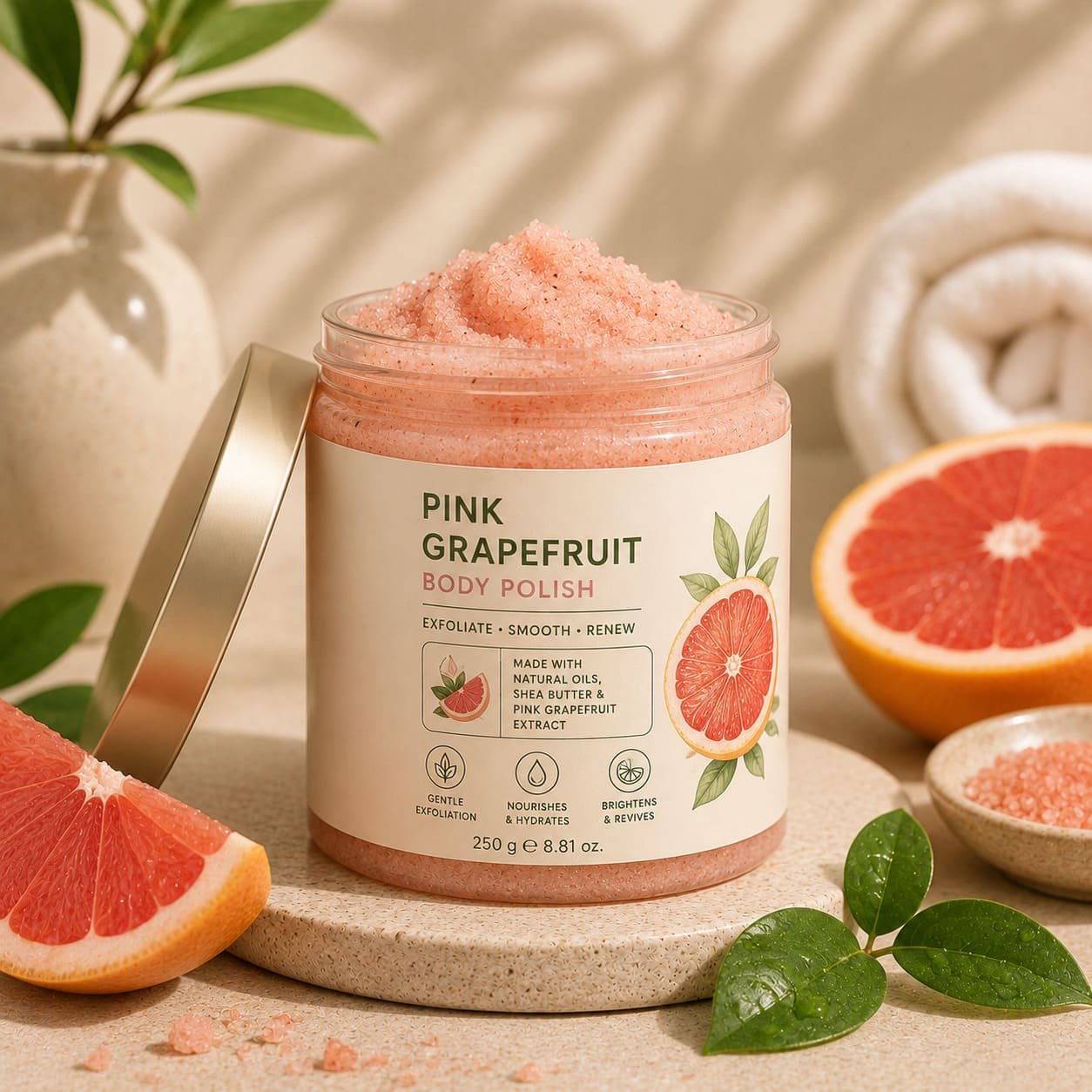pink grapefruit body polish pink grapefruit body polish